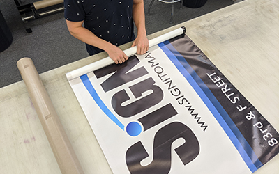 Taking Care of Your New Vinyl Banner