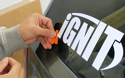 Removing Old Decal Lettering