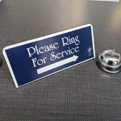 Service Sign PVC Service Sign PVC